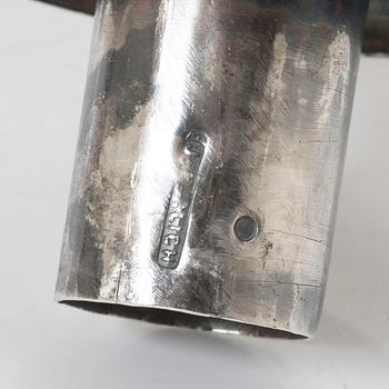 Candelabrum, silver, Isaac (Icek) Ehrlich, Warsaw, circa 1900.