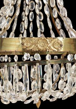 LJUSKRONA, senempire, 1800-talets första hälft. H ca 65.