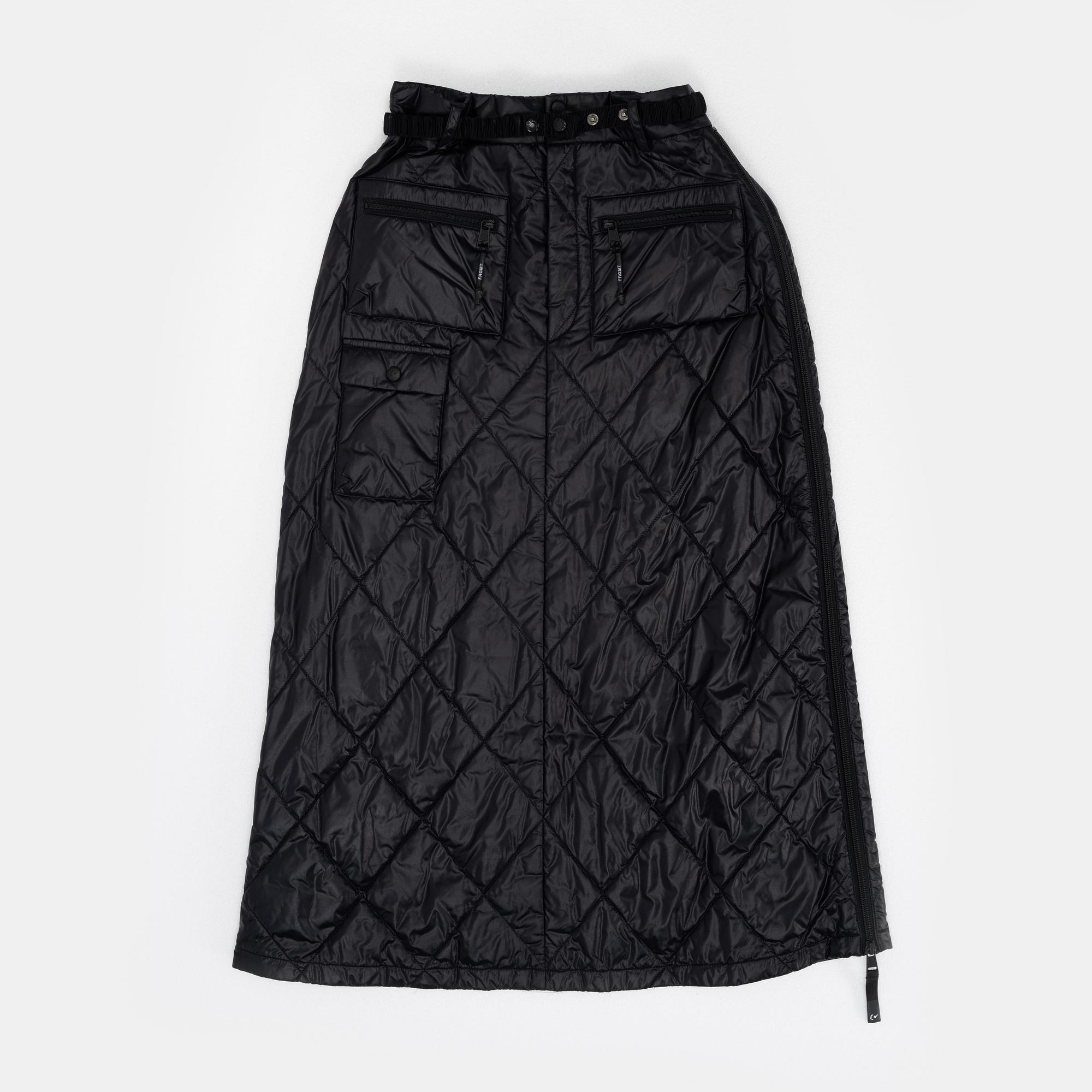 Moncler, A 'FRGMT Hiroshi Fujiwara', down jacket and skirt, size 38.