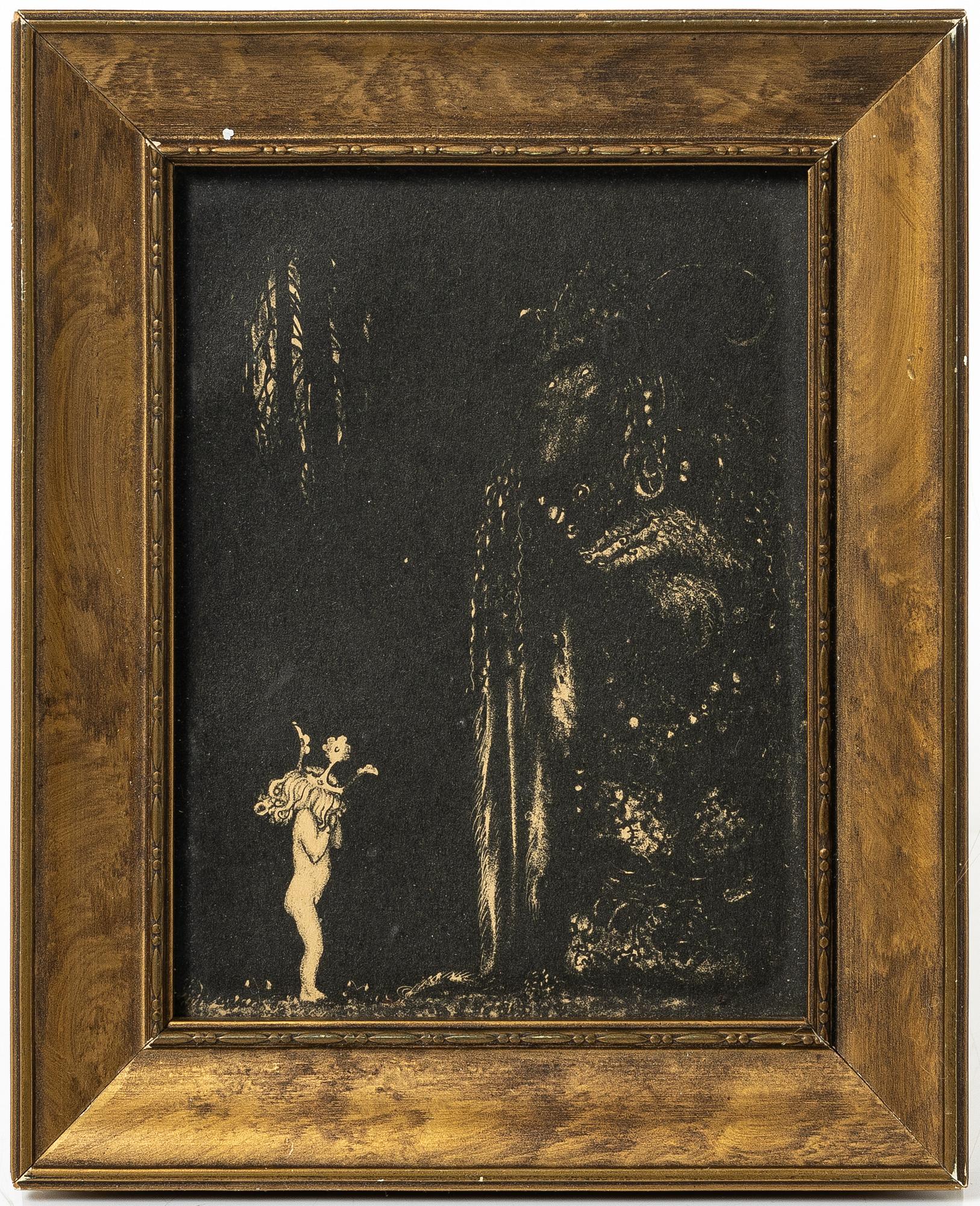 John Bauer, "En sådan eländig liten bleknos, sa Trollet".