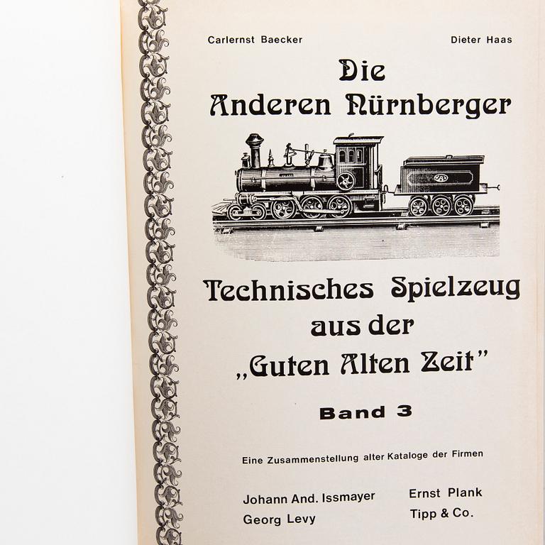 Four books "Die Anderen Nürnberger", 1-4, Frankfurt, 1973-75.