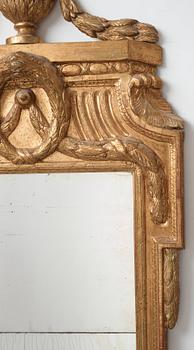 A Gustavian mirror by Johan Åkerblad 1769.