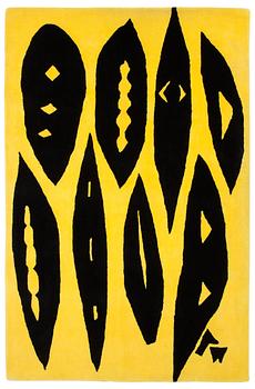 539. RUG. Tufted. Signed PW (Pia Wallén). 225 x 148,5 cm.