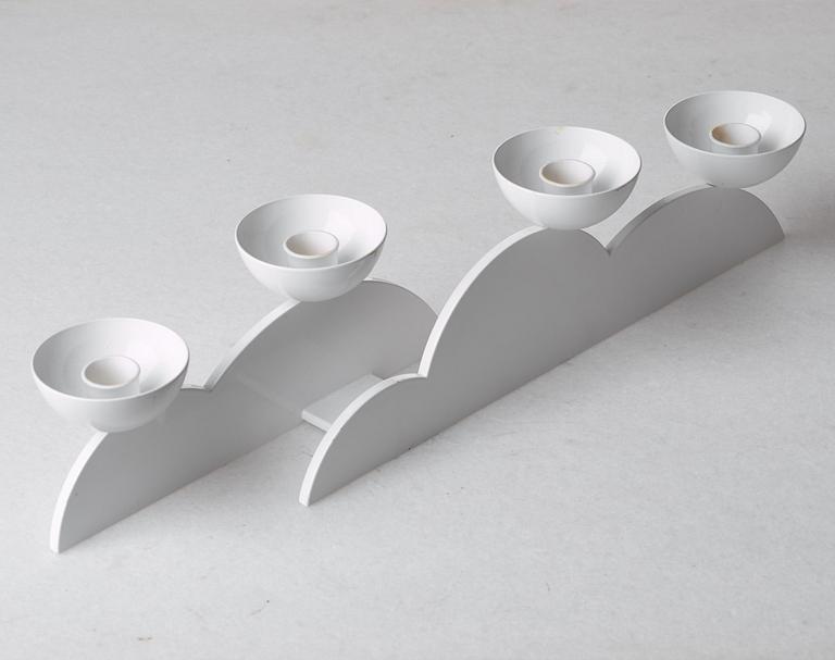 Eero Aarnio, EERO AARNIO, two candelabra; "Cactus" and "Cloud", Finland, one dated 2003.