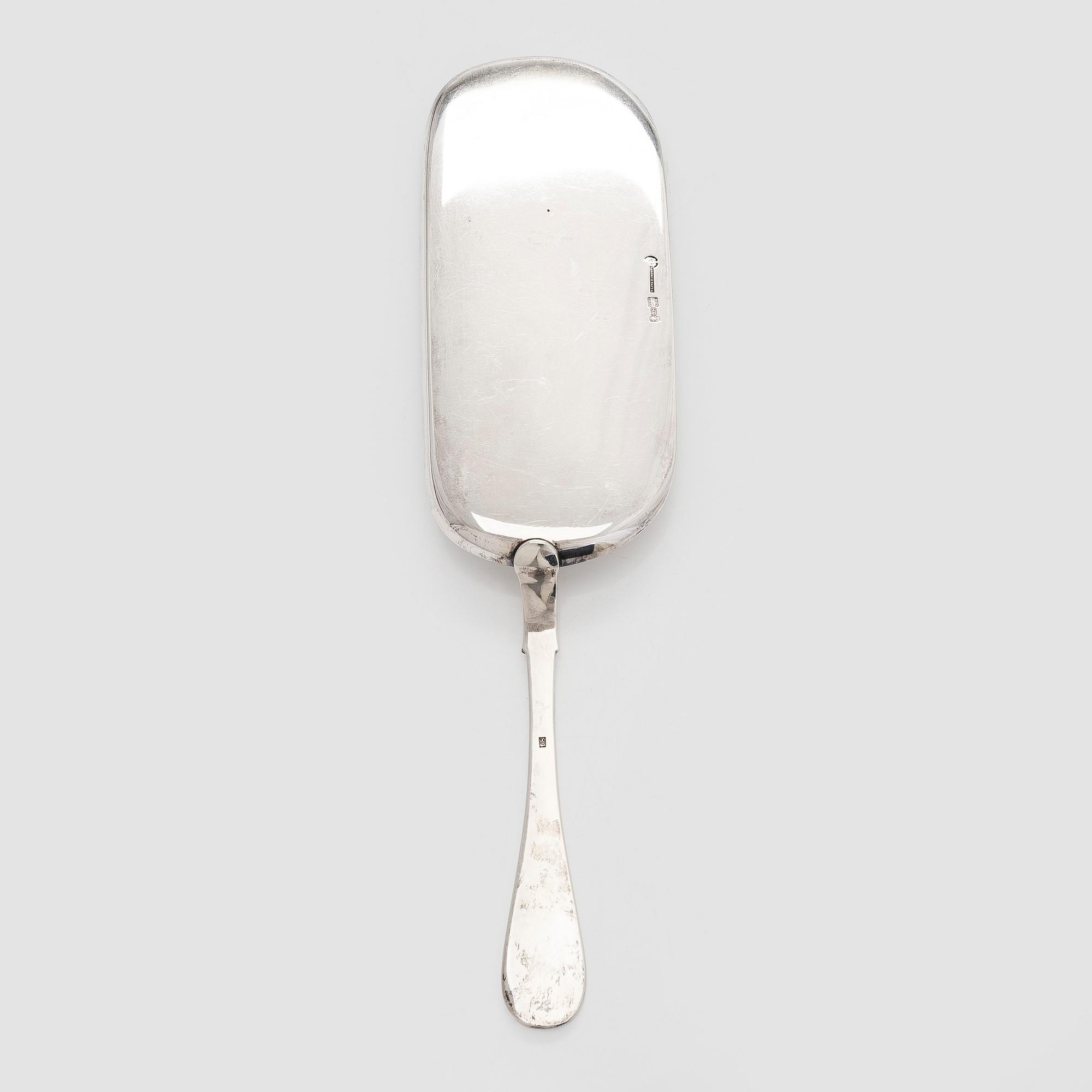 Ovchinnikov, smulskyffel, silver, med kejserligt hovleverantörsmärke, Moskva 1875.
