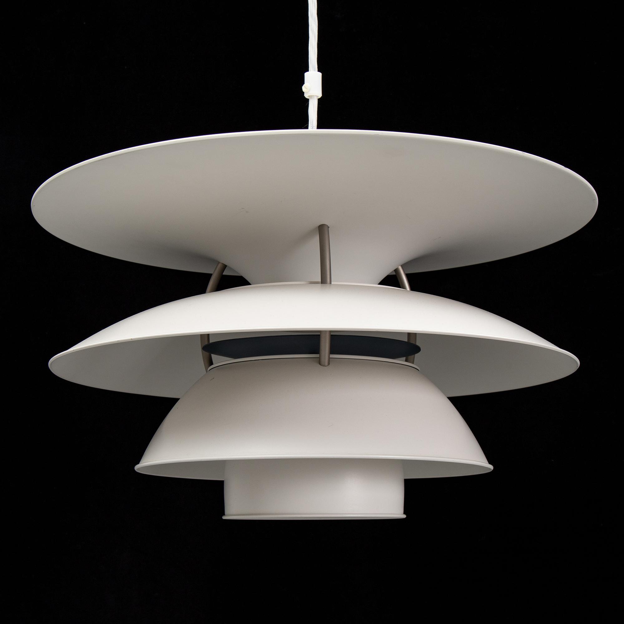 A 'Charlottenborg' ceiling light by Ebbe Christensen, Sophus Frandsen and Poul Henningsen for Louis Poulsen, Denmark.