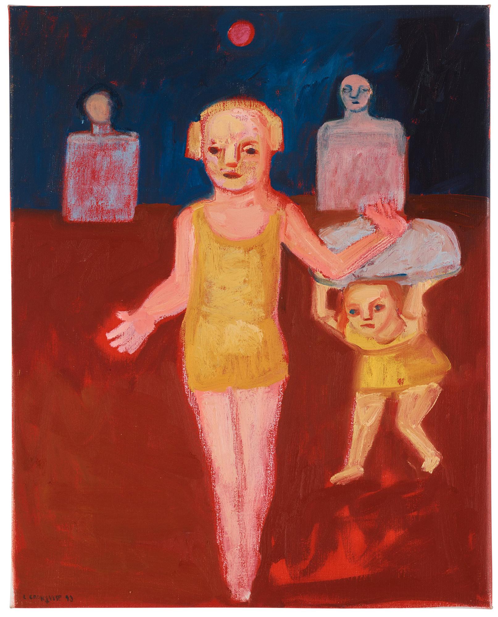 Lena Cronqvist, 'Flickor'.