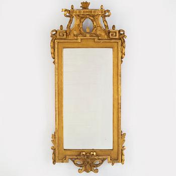 A late 18th Century Gustavian mirror.