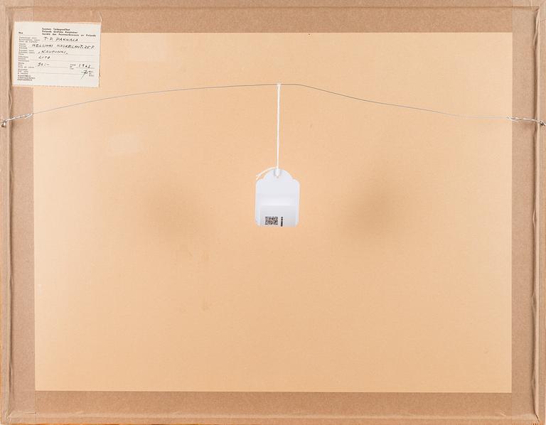 TEUVO-PENTTI PAKKALA, litografia, signeerattu ja päivätty -63, numeroitu 12/25.