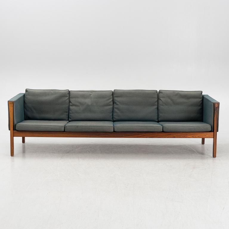Hans J. Wegner, a model AP62/4 sofa and model AP62/1 armchiar,