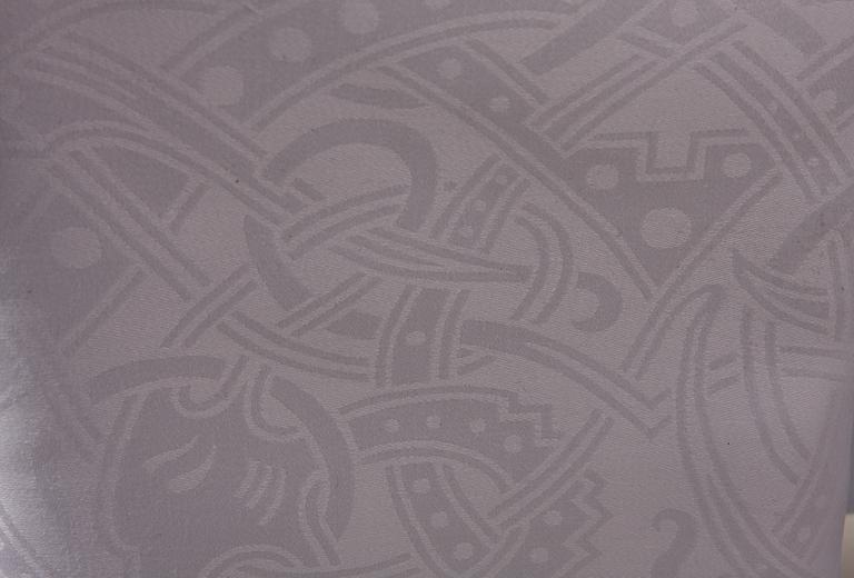 PARTI LINNEDUKAR OCH SERVETTER, ca 23 delar. Damast. Bl a Almedahls.