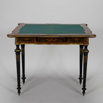 Game table, probably France, 19th century.