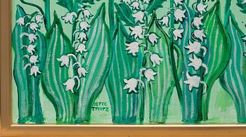 JETTE STOLTZ, olja på duk. Signerad.