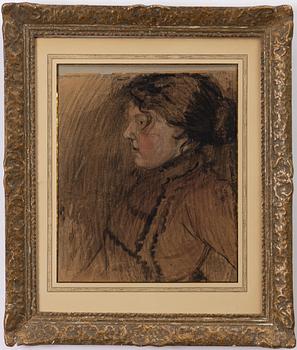 Helmer Osslund, Portrait of a Lady.