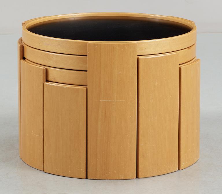 GIANFRANCO FRATTINI, satsbord, 4 delar, Cassina Italien.