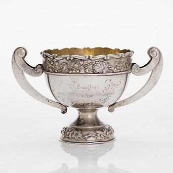 Silver bowl, maker's mark of ZeeWo, Shanghai, around 1890-1910.