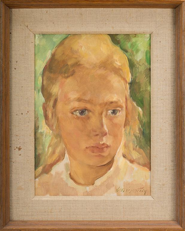 LOTTE LASERSTEIN, olja på duk, signerad.