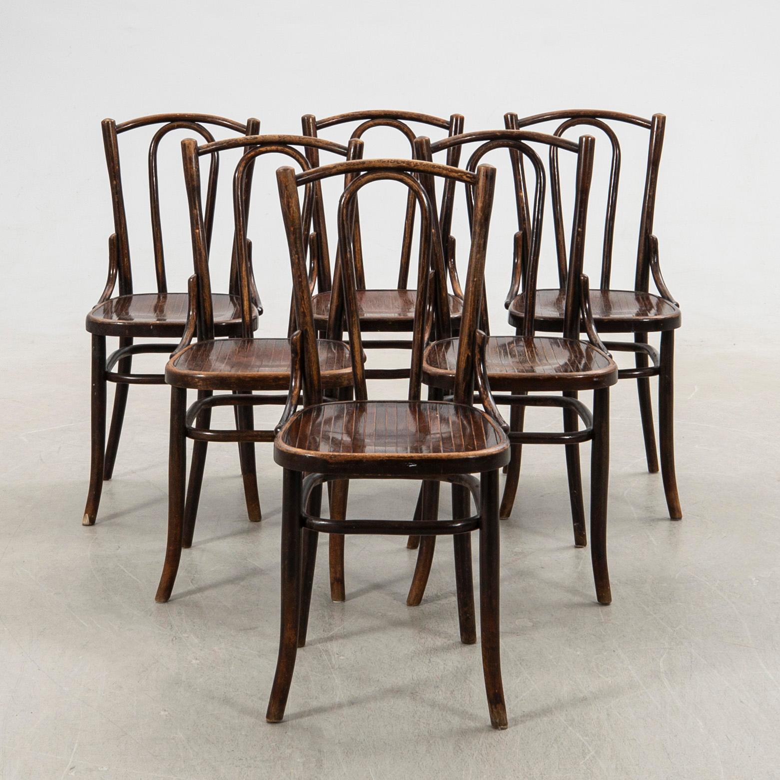 Stolar, 6 st, Fischel, 1900-talets början.