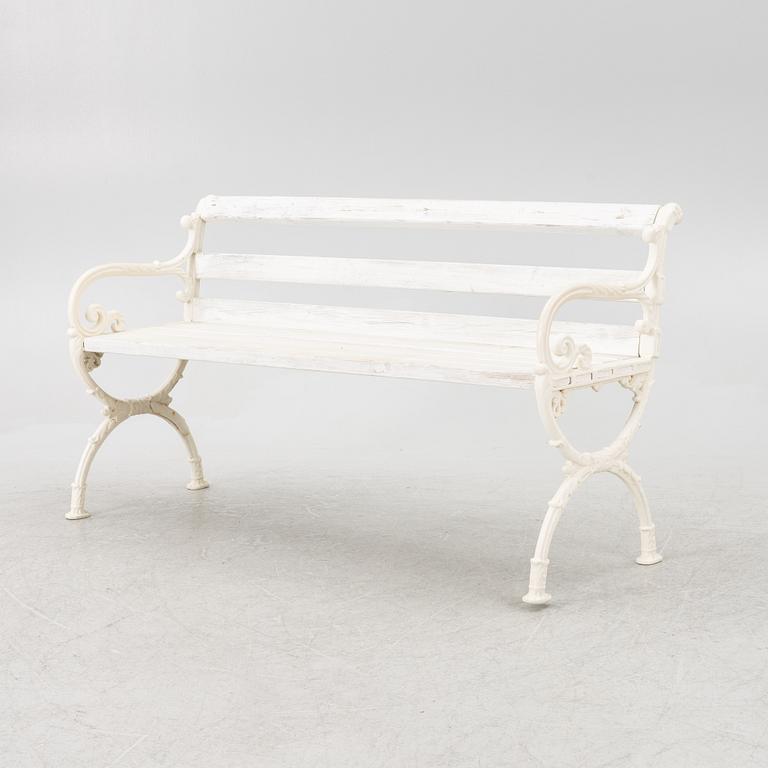 Trädgårdsoffa, tidigt 1900-tal.