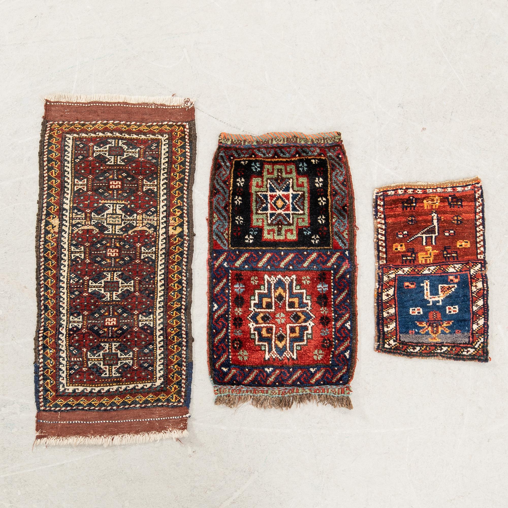 Mattor 3 st Kurdistan/Qushan, Kashgai/Luri (chanteh) semiantika/antika.