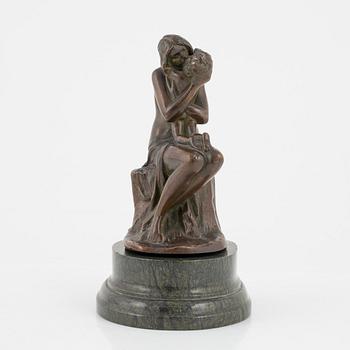 Unidentidied artist, sculpture, bronze.