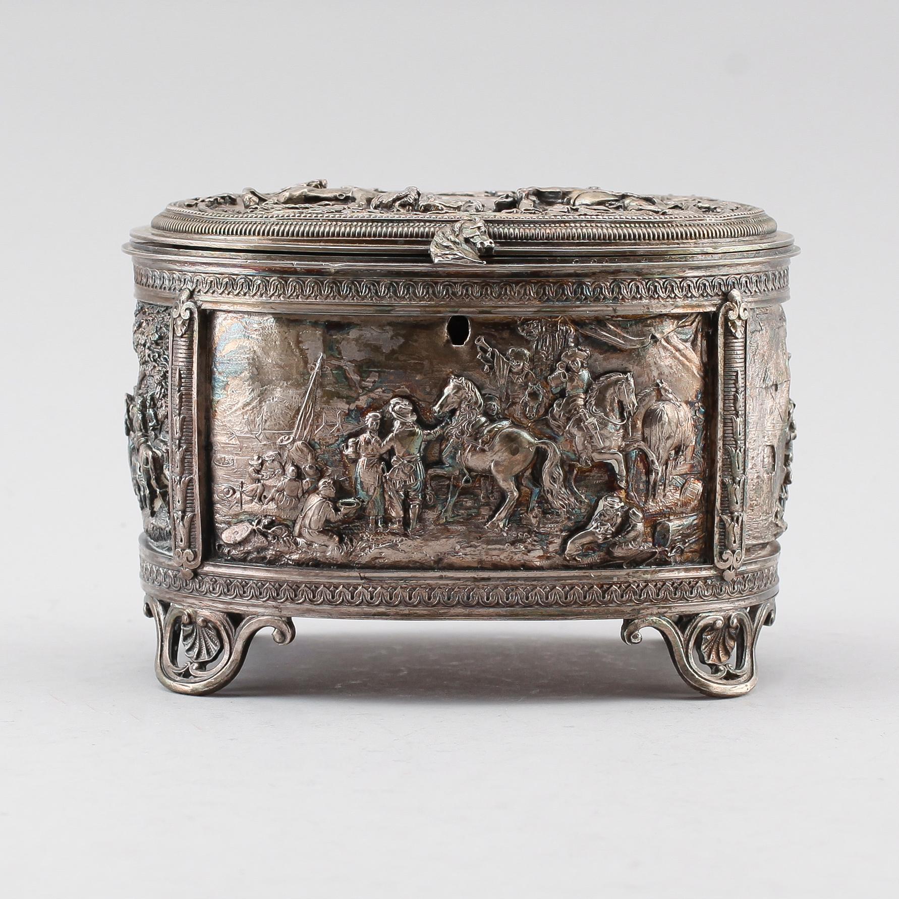 SKRIN, argent haché, möjligen Frankrike, 1800-talets andra hälft.