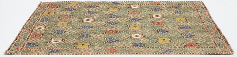 Märta Måås-Fjetterström, a drape, "Rågen", flat weave, ca 218,5-219,5 x 160,5-162 cm, signed AB MMF.