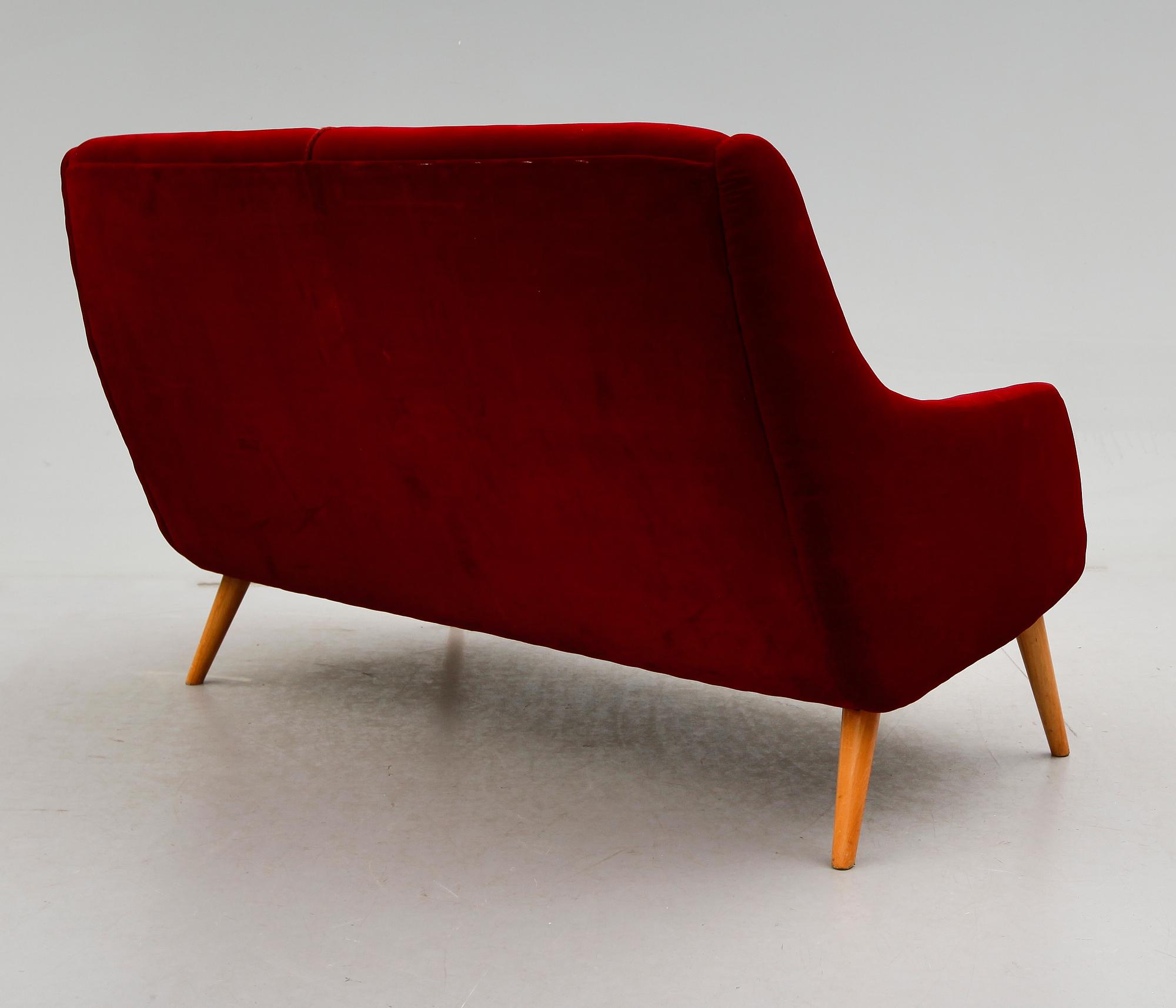 SOFFA, "Capri", Alf Svensson, Dux, Ljungs Industrier, 1950-tal.