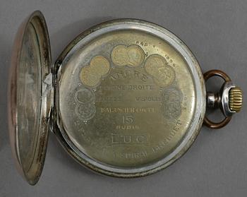 FICKUR, 13 st, mestadels silver, 1900-tal.