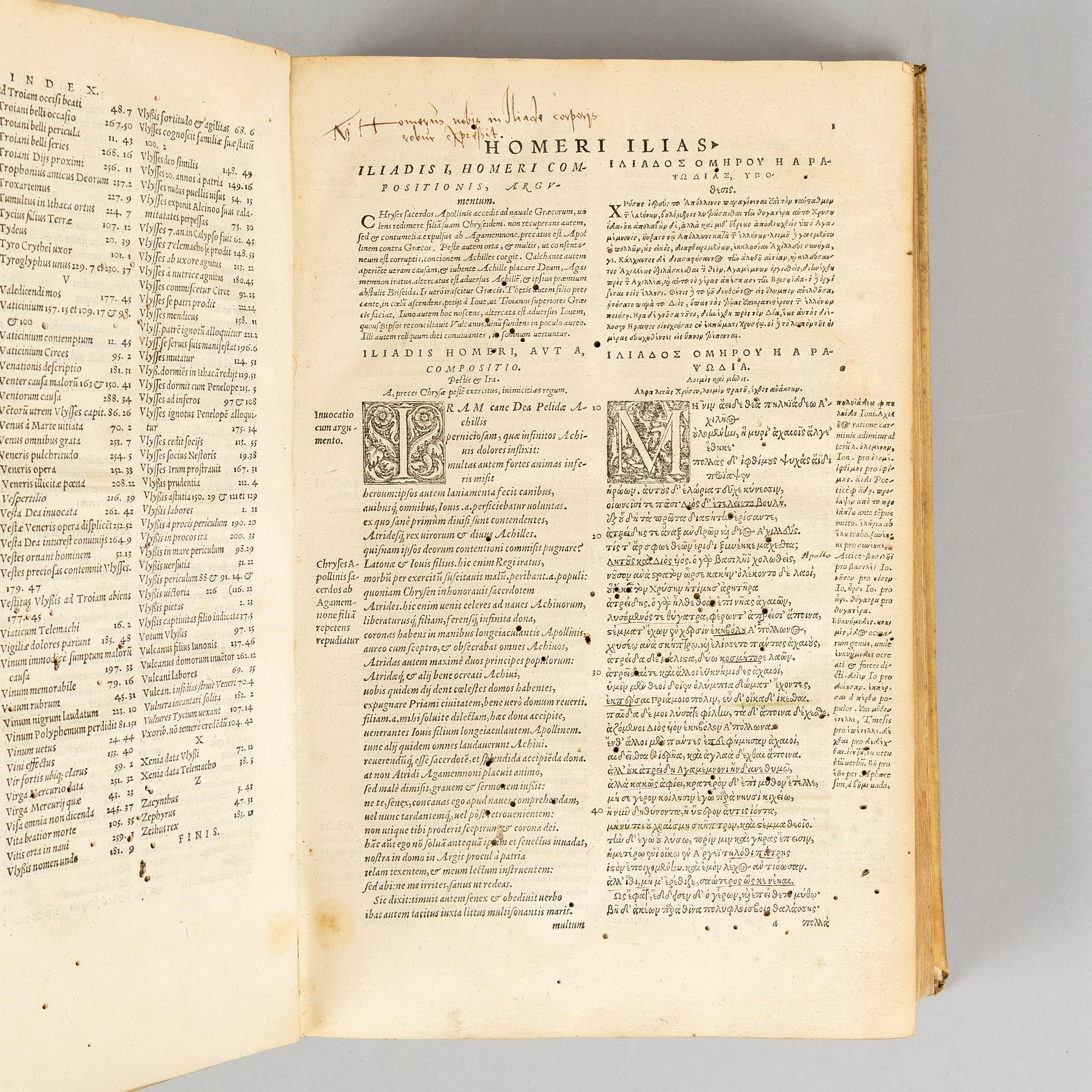 Homer, 1561.