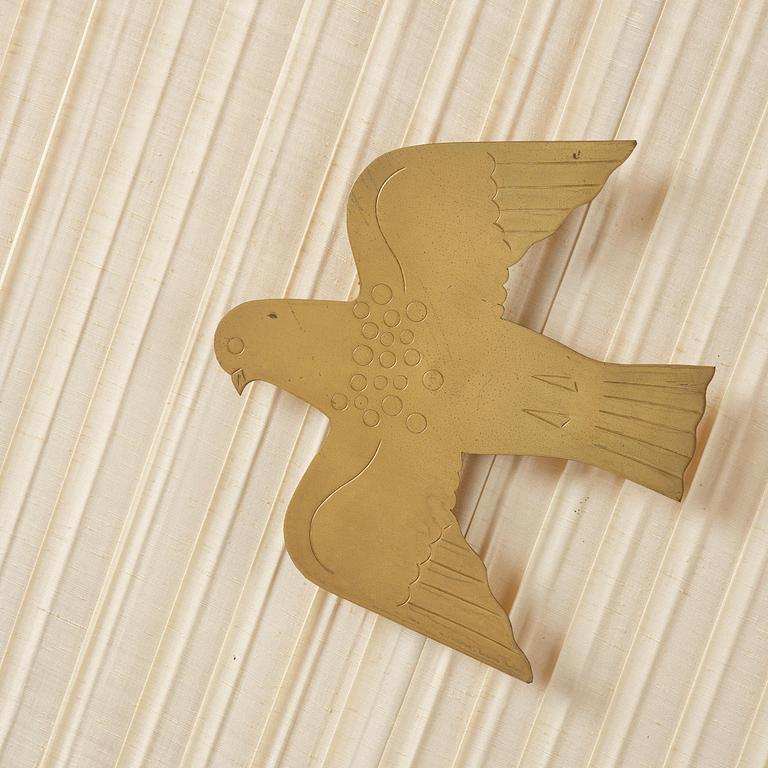 Hans Bergström, plafond, "Molnet", ateljé Lyktan, Åhus, 1940-50-tal.