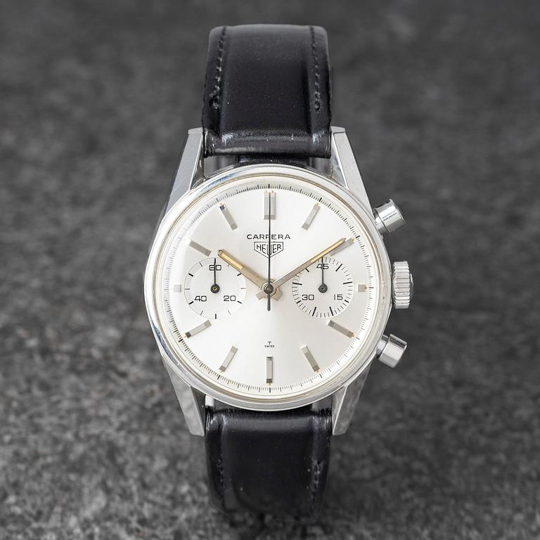 Heuer, Carrera 45, chronograph, ca 1965.