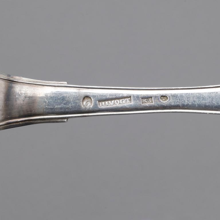 RAGUSKED, silver, Hans Jacob Vogt, Kristianstad 1816. Vikt ca 162 gram.