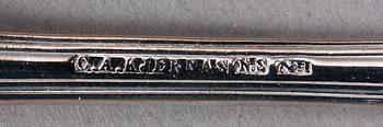 BESTICK, ca 30 delar, nysilver.