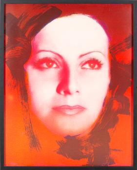 RUPERT JASEN SMITH, "The Kiss", Greta Garbo suite, signed and numbered AP 5/15, 1988, New York.