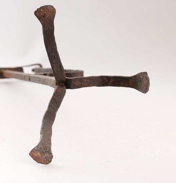 LJUSSTAKE, smide, 1700-tal.