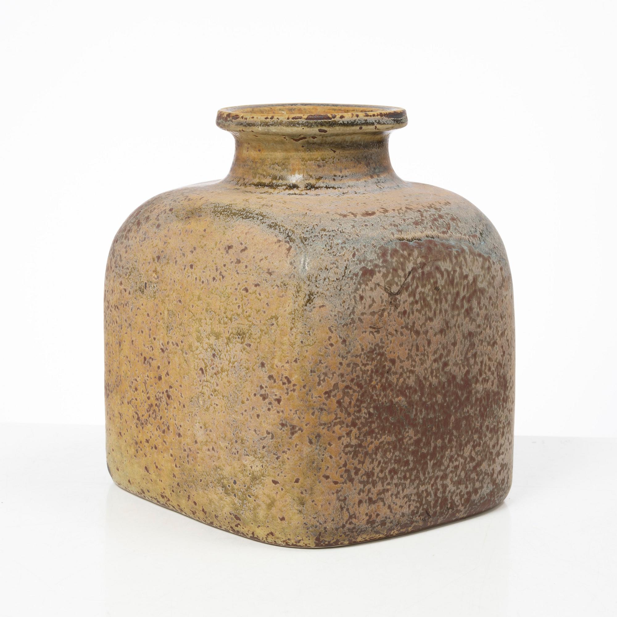 Stig Lindberg, vas, stengods, Gustavsbergs Studio 1980.