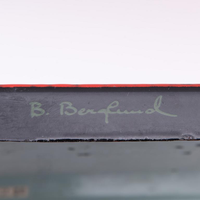 Bengt Berglund, Untitled. Enamels, 5 pcs.