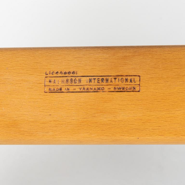 A 'Mina' armchair by Bruno Mathsson, second half of the 20th Century.