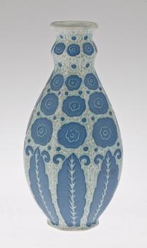 VAS, keramik, "Sgrafitto", Josef Ekberg, Gustafsberg, sign o 1918.