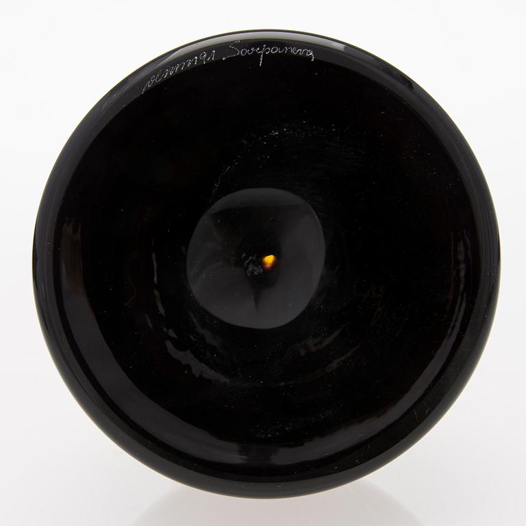 TIMO SARPANEVA, karaff, "Loisto", signerad Venini Sarpaneva.