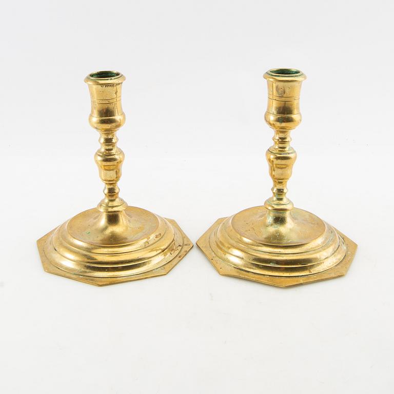 Candelabras a pair Baroque style 20th century.