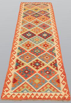 A runner, Kilim, ca 286 x 80 cm.