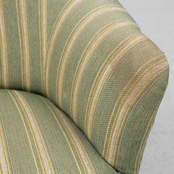 Carl Malmsten, a 'Samsas' armchair, second half of the 20th century.