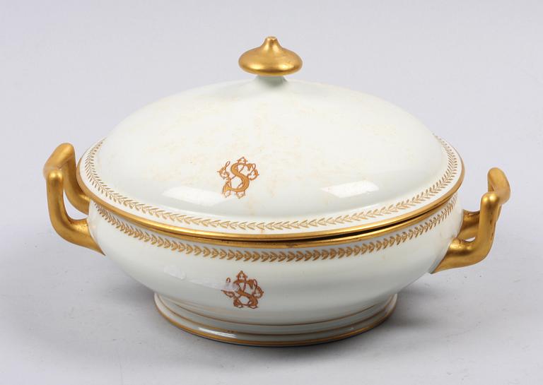 MATSERVIS, 25 delar, porslin, Bavaria.