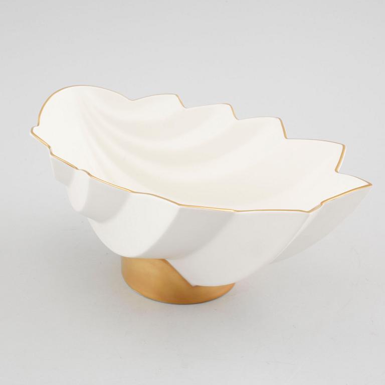 A porcelain bowl by Karin Björquist for Rörstrand, dated -95.