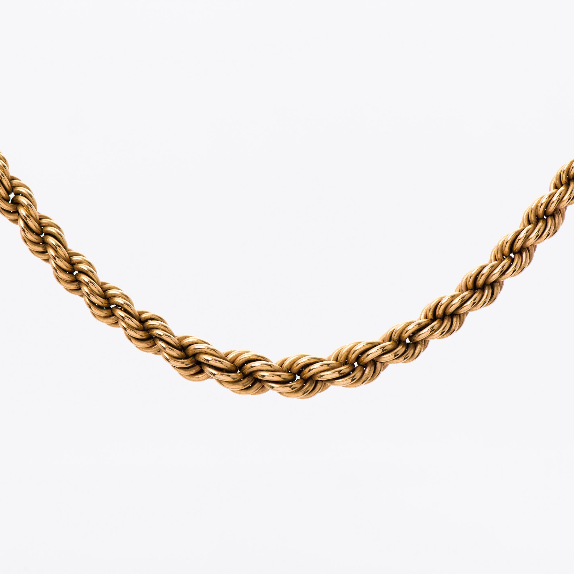 HALSSMYCKE, 18K guld.