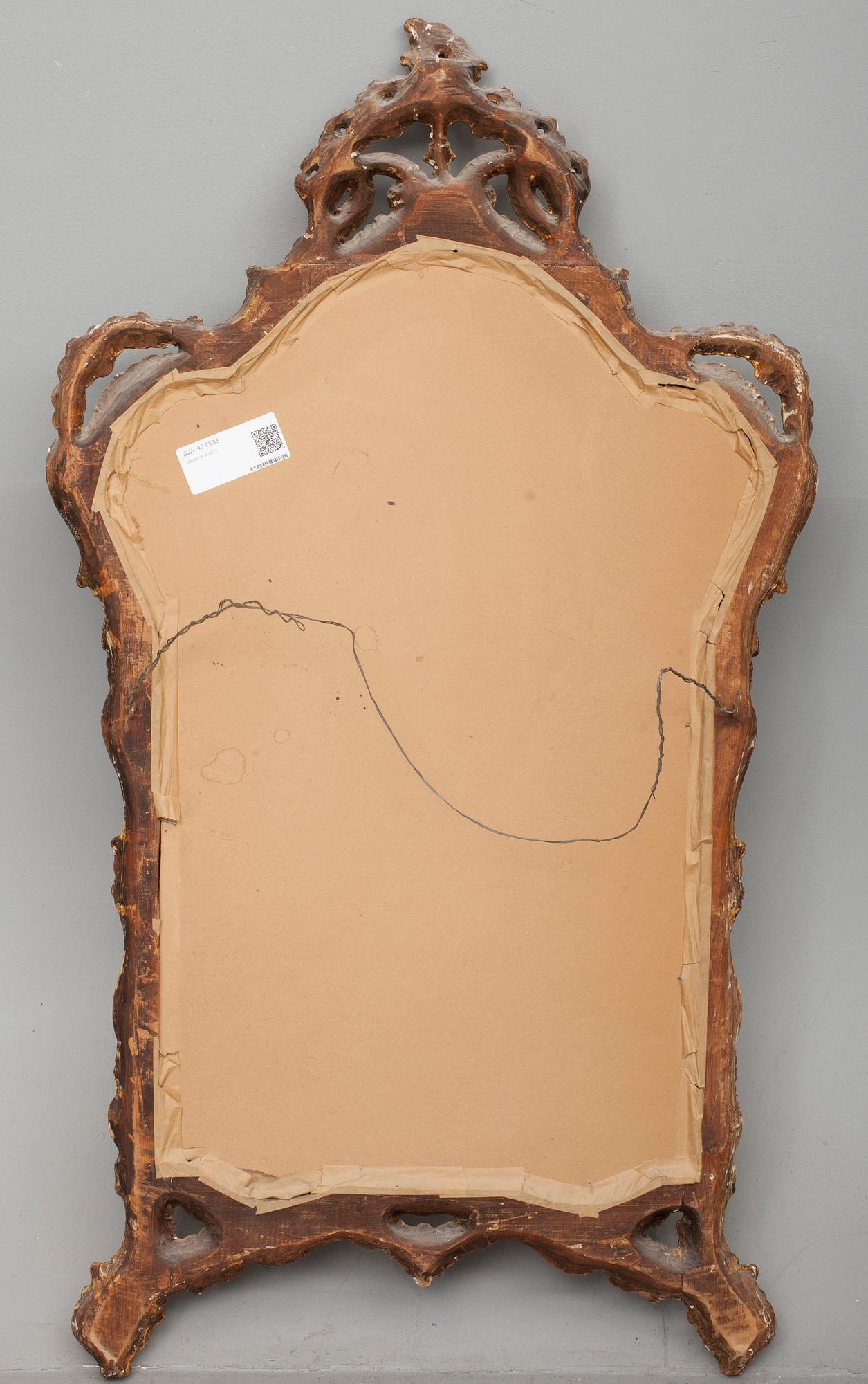 SPEGEL, rokokostil, 1800-talets första hälft.