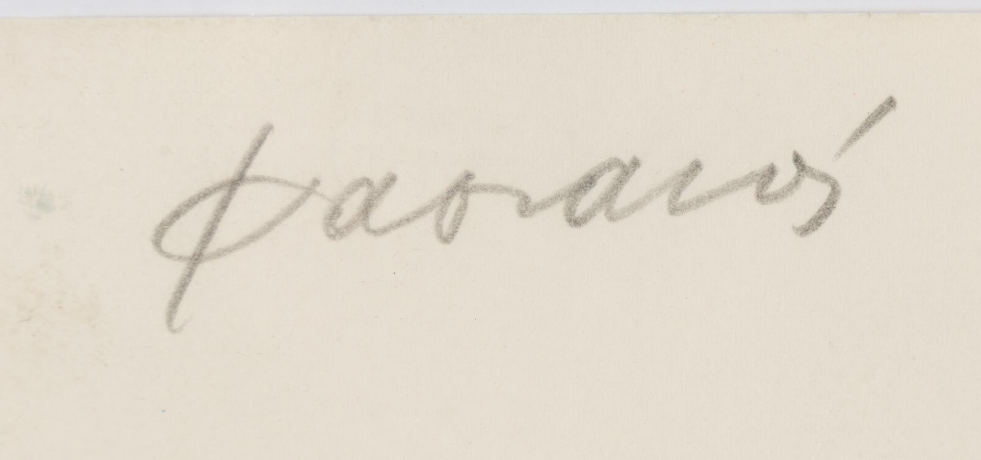 Alexandre Fassianos, Untitled.