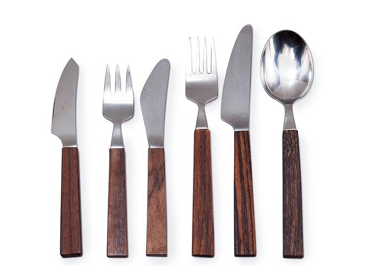 Bertel Gardberg, FLATWARE, 41 PIECES.